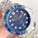 (OM) Swiss Omega Seamaster Diver 300M Stainless Steel Blue Ceramic Watch (4)_th.jpg